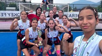 Ege Yıldızları U16 Türkiye Hokey 1'inci Ligi'nde Türkiye ikincisi oldu