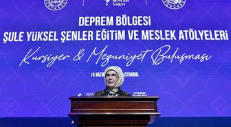 Emine Erdoğan: Kadınların Ekonomik Hayata Katılması Afet Sonrası Toparlanmada Büyük Önem Taşıyor