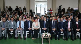 Eskişehir'de Fethi Heper Spor Ortaokulu törenle açıldı