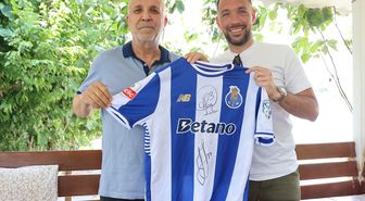 Francesco Farioli'den Alanyaspor Başkanı Çavuşoğlu'na ziyaret