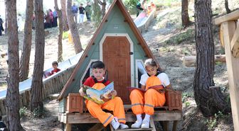 Hatay'da orman ve doğa okulu atölyeleri açıldı