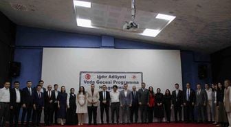 Iğdır'da görev yeri değişen hakim ve savcılar için veda programı