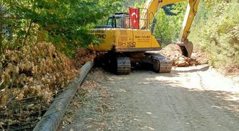 Kaz Dağları'ndan gelen su 14 köyle buluştu