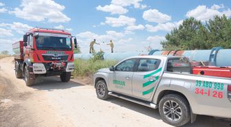 Kırklareli'nde 500 dekar buğday ve arpa ekili alan yandı
