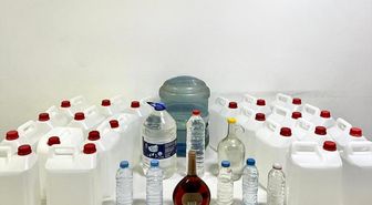 Kırşehir'de 120 litre etil alkol ve sahte içki ele geçirildi