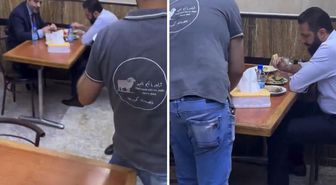 Suriye Cumhurbaşkanı Şara, Dışişleri Bakanı Şeybani ile esnaf lokantasında yemek yerken görüntülendi