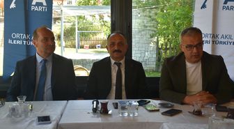 Anahtar Partili İşcan ve Yalçın, Gümüşhane'de temaslarda bulundu