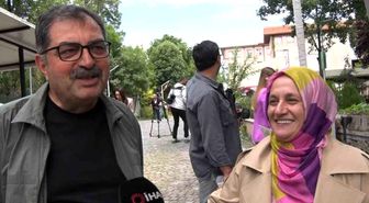 Ankara'da anne ve baba çocuğuna destek olmak için YKS'ye girdi