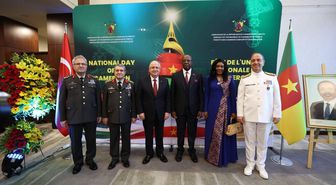 Bakan Güler, Kamerun Milli Günü resepsiyonuna katıldı
