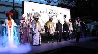 Bin yıllık kıyafetler defilede: 'Fetihten Milli Mücadeleye Amasya'