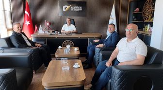 Çakmak'tan Kahta Gazeteciler ve Yazarlar Cemiyeti'ne ziyaret
