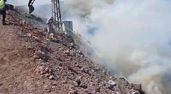 Çanakkale'de makilikte yangın
