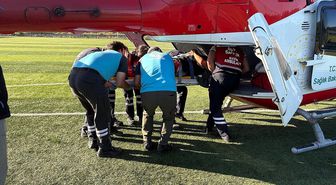 Çatalca'da yamaç paraşütü kayalıklara çarptı, 1'i çocuk 2 kişi yaralandı