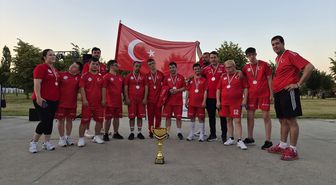 Down Sendromlu Milli Takım'dan gümüş madalya