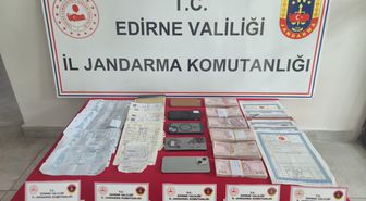 Edirne'deki tefecilik operasyonunda 6 tutuklama