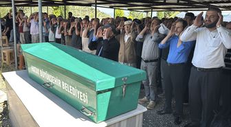 Hatay'da silahla vurularak öldürülen baba ile kızının cenazeleri toprağa verildi