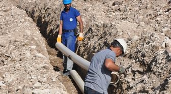 İncesu'da içme suyu iletim kapasitesinin artırılması amacıyla yeni çalışma başlatıldı