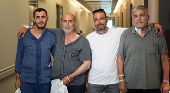 İzmir'de organ nakli ameliyatı olan babalar sağlığına kavuştu