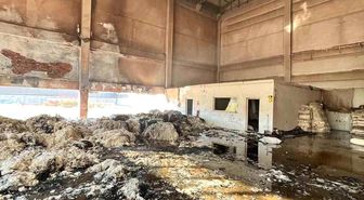 Kahramanmaraş'ta fabrika yangını korkuttu