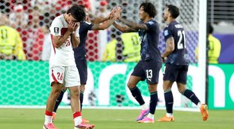 Milli futbolcular gözyaşlarını tutamadı