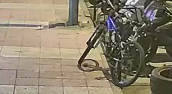 Motosiklet hırsızlığı şüphelisi 120 güvenlik kamerası incelenerek yakalandı