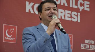 Saadet Partisi Genel Başkanı Arıkan Bilecik'te partililerle bir araya geldi
