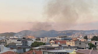 Seferihisar'da makilik alanda çıkan yangın kontrol altına alındı