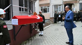 Tekirdağ'da vefat eden Kıbrıs gazisi son yolculuğuna uğurlandı