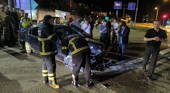 Tokat'ta zincirleme trafik kazasında 4 kişi yaralandı