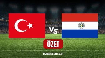 Türkiye Paraguay MAÇ ÖZETİ İZLE! Türkiye Paraguay maç özeti nereden, nasıl izlenir?