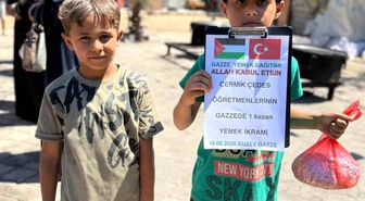 Çermik'ten Gazze'ye gönül köprüsü