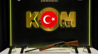 Denizli'de silah kaçakçılığı operasyonunda 3 kişi tutuklandı