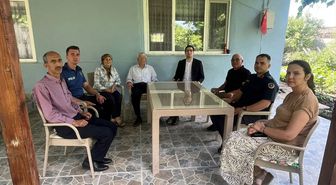 Kaymakam Tutar'dan şehit babasına Babalar Günü ziyareti
