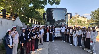 40 Öğrenci Çanakkale'ye Uğurlandı