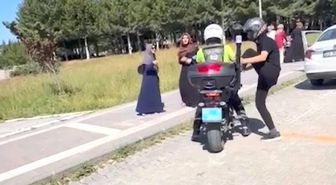 Öğrenciler, polisler tarafından sınava yetiştirildi