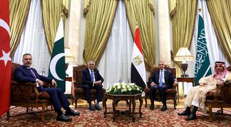 Türkiye, Mısır, Suudi Arabistan ve Pakistan Dışişleri Bakanları Kahire'de biraraya geldi