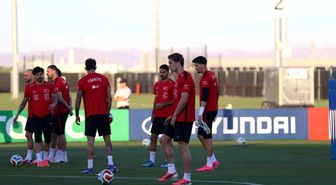 A Milli Futbol Takımı'nda ABD maçının hazırlıkları başladı