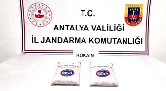 Antalya'da 1,3 kilogram kokain ele geçirildi, 2 şüpheli tutuklandı