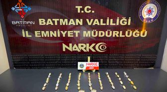 Batman'da inanılmaz olay: 4 yolcunun midesinden 353 parça halinde 2 kilo 700 gram uyuşturucu çıktı