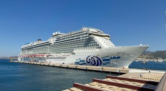 Bodrum'a 'Aroya' kruvaziyeriyle 1489 turist geldi