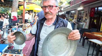 Burhaniye'de İkinci El Mezatında İshak Paşa Tabağı 7 Bin 500 Liraya Satışa Çıktı