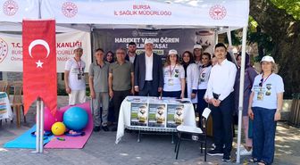 Bursa'da hareket yaşını öğren kampanyasına yoğun ilgi