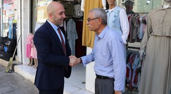 Ceylanpınar kaymakamı esnafı ziyaret etti
