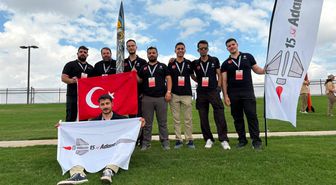Çukurova Üniversitesi roket takımı Türkiye'yi ABD'de temsil ediyor