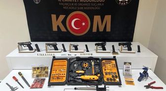 Elazığ'da 5 adet ruhsatsız tabanca ele geçirildi: 1 tutuklama