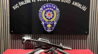 Gaziantep'te 4 afet ruhsatsız silah ele geçirildi: 2 gözaltı
