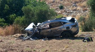 Hatay'da uçuruma yuvarlanan cipin sürücüsü hayatını kaybetti