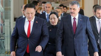 İçişleri Bakanı Çiftçi, Moğolistan Başbakan Yardımcısı Nomtoibayar ile görüştü Açıklaması