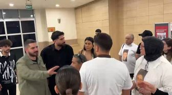 Rapçi Vahap Canbay ile Kundakçı Ailesi Arasında Gerginlik