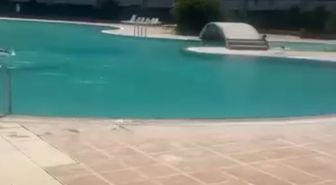 Mersin'de bir kadının haşema ile havuza alınmadığı iddiasına tutuklama
